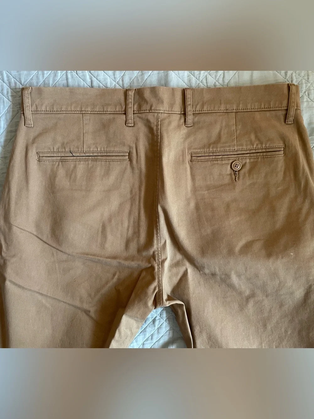 J. CREW 484 Slim-fit stretch chino pant in River Brown Size 32/30 NWD $98 AR885